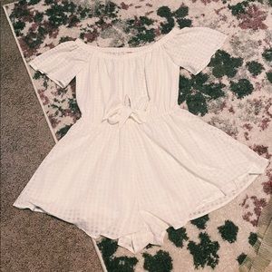 White Romper